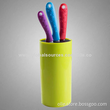 Ceramic Knife Set with PP Universal Block